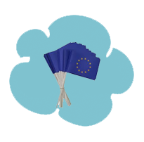 bulle drapeau europe